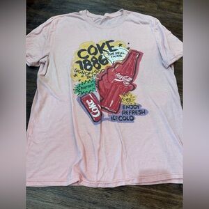 Coca Cola  Vintage Pink Graphic Tee